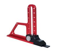 Jauge de hauteur pour scie à table | Outil de mesure de hauteur réglable | Jauge de hauteur de table de toupie | Jauge de réglage métrique et en pouces pour scie à table | Outil de mesure de la