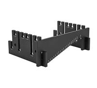 Jauge de Hauteur pour Scie Circulaire Électrique, Outil de Mesure Industriel en Aluminium, Système Métrique Noir - Précision Accrue, Échelle Claire, Mesure Rapide et Fiable (Norme britannique)