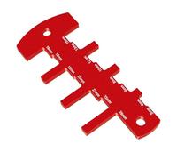 Jauge de Hauteur pour Scie | Jauge Précise En Alliage D'Aluminium Pour Scie Circulaire Sur Table - Règle Compacte Et Outil De Mesure Pour Menuisier Et Projets