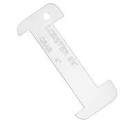 Jauge de homard précis, règle de mesure de poisson, règle de mesure de crabe de 8 pouces, règle de crabe de 8 pouces avec marquages clairs, vérificateur de taille durable, échelle de lecture facile