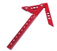 Jauge de ligne centrale avec règle de traçage à angle droit de 45/90 degrés conçue pour la précision dans les mesures de travail des métaux et du bois (métrique)