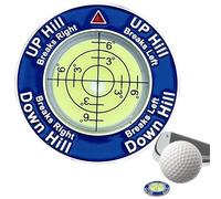Jauge de ligne Putt : instrument d'alignement de tournoi, évaluateur | Surface équilibrée | Caractéristique du boîtier de mesure transparent, objectif de jugement de direction, zones US