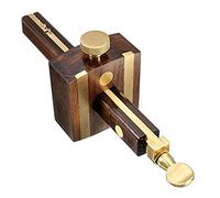 Jauge de marquage de bois Trusquin à mortaise Bois de feuillu Profondeur Bois Scribe Avec Outil de Mesure de Vis en Laiton Marquage, Traçage, Pose (#2)