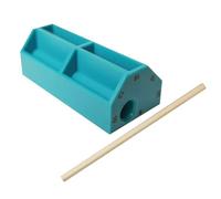 Jauge de marquage de menuiserie ABS avec marges réglables et crayon pour des opérations de mise en page fluides, outil de mise en page professionnel