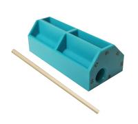 Jauge de marquage de menuiserie en ABS avec marges réglables et crayon pour des opérations de mise en page fluides, plusieurs marges pour le travail du bois parallèle