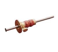 Jauge De Marquage De Roue Jauge de marquage de roue avec échelle, outil de traçage en bois, règle de mortaise for dessin de lignes parallèles(Scriber)