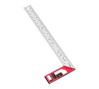 Jauge de marquage de trou portable multifonctionnelle avec angles droits et niveaux à bulle pour la rédaction Règle de marquage des trous en acier multifonction à angles droits