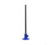 Jauge de marquage en aluminium anodisé pour surface pour tracer la ligne de précision Profondeur réglable Légère 22,4 x 4,5 x 4,5 x 4,5 cm pour menuiserie et meubles fins (bleu)