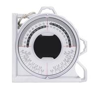 Jauge de mesure d’angle, mini-inclinomètre à haute précision de 0,5°, niveau d’inclinaison portable pour le génie civil, la décoration de bâtiments et la localisation de pentes,