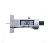 Jauge de mesure de filetage de pneu à affichage LCD haute Jauge de profondeur de pneu numérique Profondeur de bande de roulement avec pouce