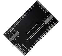 Jauge De Mesure De L'Action Des Cordes De Guitare | Acier Inoxydable - Règle Pour Guitare Et Basse Électrique | Pour Acoustique Électrique Et Basse Âges