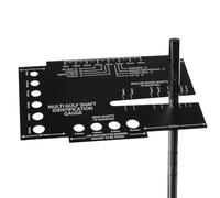 Jauge De Mesure De L'Embout Du Manche De Golf,Modèle De Référence Pour L'Identification Des Manches - Équipement De Golf De Précision | Pour Hommes Et Femmes, Débutants, Enthousiastes, Adultes Et Jeun