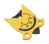 Jauge de Mesure de Rayon | Règle De Précision Pour Vérification Rapide,Gabarit Pour Mesure De Contour,pour Menuiserie Métallurgie Contrôle Qualité Charpentier Soudeur