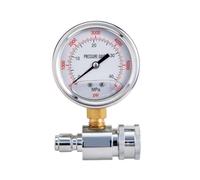 Jauge de nettoyeur haute pression 6000 PSI avec connexion rapide de 1 cm | Manomètre haute précision pour nettoyeur haute pression, facile à lire et durable