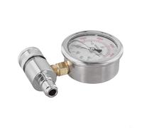 Jauge de nettoyeur haute pression avec capacité de 6000 psi, connexion rapide 3/8 pour une installation facile, conçue pour le nettoyage et l'entretien
