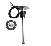 Jauge de niveau, 100-1000mm capteur de niveau de carburant 0~5V Signal de sortie capteur de niveau d'eau bateau capteur de niveau d'eau unité d'envoi de carburant for voiture Gps Tracker(225MM)