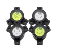 Jauge de niveau à bride de forme spéciale de haute précision 32 mm, niveau à bulle en alliage d'aluminium pour outil de mesure durable avec indicateur de bulle horizontal (C)