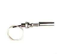 Jauge de niveau à flotteur 0220 V en acier inoxydable pour filetage pour château d'eau avec détection précise du niveau et commutation électrique