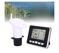 Jauge de niveau, Capteur de niveau de réservoir d'eau à ultrasons capteur de température batterie faible indicateur de profondeur de liquide temps alarme transmetteur outils de mesure
