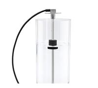 Jauge de niveau de carburant, 100-600mm capteur de niveau de carburant d'eau en acier inoxydable unité d'envoi de carburant capteur de niveau de carburant flottant for réservoir de carburant Diesel 0-