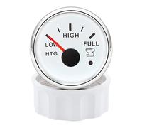 Jauge de niveau de déchets 52MM avec voyant d'alarme 0~190ohm capteur de niveau d'eaux usées tenant for bateau marin de voiture Anti-vibrations(0-190ohm WS)