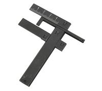 Jauge de niveau de flotteur de carburateur, structure robuste et haute résistance Jauge de réglage de niveau de flotteur universelle 0-40 mm en acier inoxydable réglable pour motos