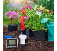 Jauge de niveau de liquide de réservoir, indicateur de niveau de remplissage en plastique ABS pour réservoir d'eau de pluie, pour système de surveillance de réservoir, pour jardin