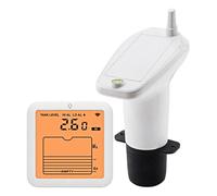 Jauge de Niveau d'eau à ultrasons - Système de numérique du Niveau de réservoir, Compteur de détection de capacité précis avec Affichage, Outil de Mesure Intelligent du réservoir d'eau