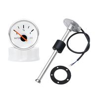 Jauge de niveau d'eau de voiture EF avec capteur, rétro-éclairage rouge, indicateur de niveau d'eau, indicateur de réservoir, 0~190ohm, 52mm Surveillance stable(A5-175-190-801-00007)