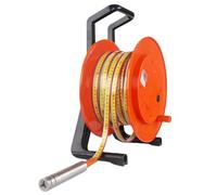 Jauge de niveau d'eau for puits profonds 300 mètres avec maintien de la valeur maximale et éclairage, jauge professionnelle for forages, puits et canalisations(164ft)