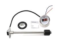 Jauge de niveau d'eau, Jauge de niveau de réservoir de carburant numérique de voiture de bateau marin 0-190ohm capteur de niveau de carburant 150-600mm indicateur de niveau de réservoir d'huile(300mm)