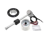 Jauge de niveau d'eau, Jauge de niveau d'eau 52mm + capteur 0-190ohm for Yacht Marine bateau voiture jauge de niveau d'eau capteur expéditeur unité 9-32V accessoires(GaugeX200mm Sensor)