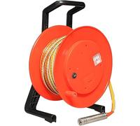 Jauge De Niveau D'eau Souterraine Avec Sonde Fixe En Acier Inoxydable De 25 Mm Et Ruban D'acier, Sonde De Profondeur Avec Signal Sonore Et Voltmètre, Pour Les Réparateurs De Puits 65.6ft/20m