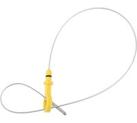 Jauge de niveau d'huile de moteur Double indicateur de trou pour Nissan Frontier avec moteurs 3.3L 1999-2004 Plastique Jaune