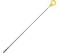 Jauge de niveau d'huile de moteur Double trou indicateur pour Audi A4 3.2L V6 A/T Quattro Base Berline 2009 Plastique No.06E115611H Jaune