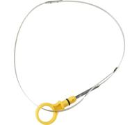 Jauge de niveau d'huile de moteur Double trou indicateur pour Cadillac Escalade 2002-2008 8 Cyl 5.3L, 8 Cyl 6.0L, 8 Cyl 6.2L Plastique Jaune