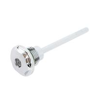 Jauge de Niveau d'Huile de Transmission, Bouchon Remplissage Aluminium pour Touring Trike 1987-2006 - Matériau CNC Durable, Mesure Précise pour Protection du Moteur (Placage)