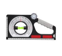 Jauge de pente de toit - Règle de mesure d'angle magnétique durable avec compteur de pentes | Outil de précision multifonction pour le génie civil, le génie de construction, la décoration intérieure