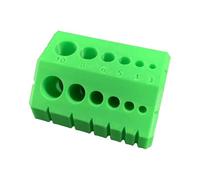 Jauge de perçage - Bloc d' portable imprimé en 3D - Guide de perçage d'angle 45/90 ° - Pour le montage de poignées de meubles, boutons, charnières sur portes, tiroirs et étagères