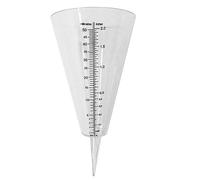Jauge de pluie conique pour mesurer les précipitations au sol dans le jardin