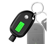 Jauge de pneu pour voiture - Capteur de rétroéclairage LCD 35 g, testeur de pression d'air portable, moniteur précis de gonflage des pneus pour remorque de moto | Vérificateur PSI numérique pour véhic