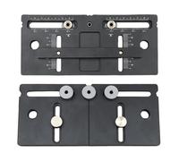 Jauge de poignée d'armoire réglable - Gabarit de perçage précis, guide de mesure pour le travail du bois | Kit de montage facile à utiliser - Un outil de bricolage indispensable pour les armoires