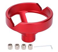 Jauge de poinçonneuse centrale, outil de guidage pour perçage en alliage d’aluminium, localisateur de trous droits avec 5 douilles de perçage pour le travail du bois à angle droit