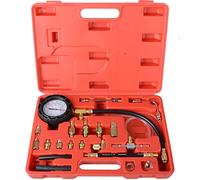 Jauge de Pression de Carburant Kit-TU-114 Essence Diesel Jauge de Pression de Carburant Testeur de Pompe d'injection Essence Outil de Diagnostic