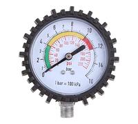 Jauge de pression des pneus de 0 à 220 psi - Précision professionnelle - Jauge de pression d'air robuste pour vélos, motos pour voitures, camions - Jauge de pression des pneus numérique