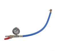 Jauge de pression des pneus remplie d'huile 0-250 PSI pour une lecture