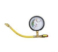 Jauge de pression HVAC pour test de rétention d'azote | Testeur de fuite de système de réfrigération en laiton de gamme 60 bars | Connecteur SAE de 6,35 mm | Fonctionne