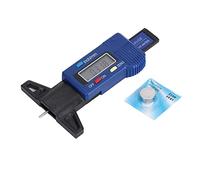 Jauge de Profondeur de Bande de Roulement 0~25,4mm, Mesureur de Profondeur de Pneus Multi - Usage, Compact et Précis - Matériau Alliage Durable, Affichage Intuitif pour Usage (Bleue)