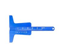 Jauge de profondeur de filetage de pneu professionnelle pour évaluation de la bande de roulement de pneus sur divers véhicules, y compris les voitures et les vélos, évaluation portable des marches sur