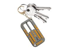 Jauge de profondeur de pneu - Règle de filetage de 3 pouces | Outil de mesure de filament - Accessoire de voiture portable pour un contrôle précis de l'usure des pneus, idéal pour l'entretien de séc